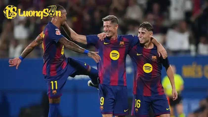 Barca tự tin khi phải làm khách trước Newcastle. (Ảnh: Internet)